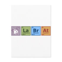 Lab Rat postcards by SuperBug Lab Rat postcards