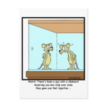Lab Rat Post Card