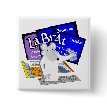 Lab Rat Spelled with Elements from Periodic Table buttons by laboratory Lab Rat Spelled with Elements from Periodic Table buttons