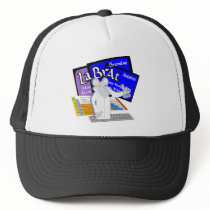 Lab Rat Spelled with Elements from Periodic Table Mesh Hat