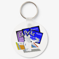 Lab Rat Spelled with Elements from Periodic Table keychains