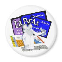 Lab Rat Spelled with Elements from Periodic Table magnets by laboratory Lab Rat Spelled with Elements from Periodic Table magnets