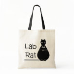 Lab Rat tote bag or book bag