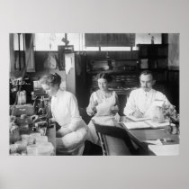 Lab Rats, 1912 Print