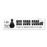 Lab Rats Unite! Bumper Stickers