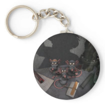 Lab Rats Unite Keychain