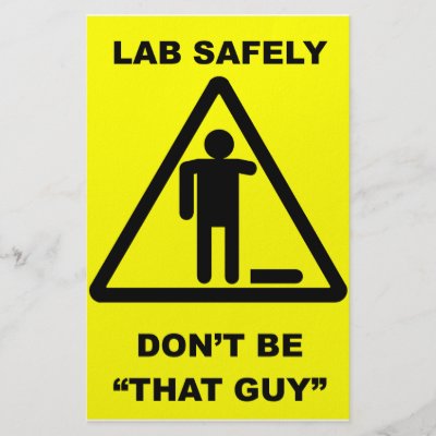 Lab Safety Cartoons
