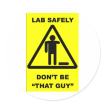 Lab Safety 1 stickers by csc316 Lab Safety 1 stickers