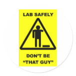 Lab Safety 1 stickers