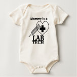 LAB TECH HEART SYRINGE LOGO - LABORATORY SCIENTIST T-SHIRTS