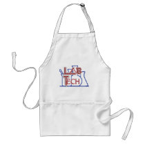 Lab Tech with Beakers and Flasks (Laboratory Tech) Aprons
