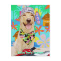 Lab Traits - Love Water postcards by myrtieshuman Lab Traits - Love Water postcards