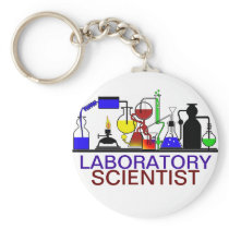 LAB WARE - LABORATORY GLASSWARE SETUP KEY CHAIN