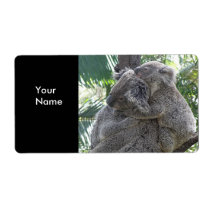 Label Address Stickers Koala Bears Babies labels