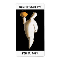 Label Home Canning Baking Gifts w/ BEST IF USED BY labels