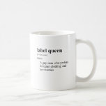 LABEL QUEEN mugs