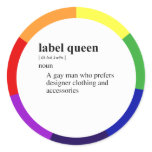 LABEL QUEEN stickers