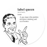 LABEL QUEEN stickers