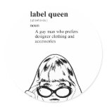 LABEL QUEEN stickers