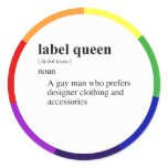 LABEL QUEEN stickers