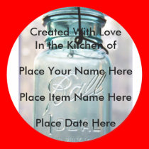 Labels for Kitchen Goodies stickers