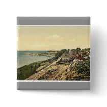 Laboe bathing place, Kiel, Schleswig-Holstein, Ger Buttons