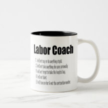 Labor Coach Coffee Mugs