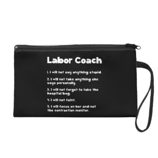 labor coach wristlets