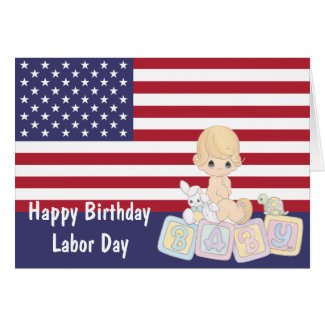 Labor Day Birthday Card