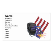 Labor Day Business Card