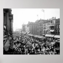 Labor Day Crowd, Buffalo: 1900 Posters