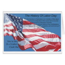 Labor Day Invite Card by NormaJean35 Labor Day Invite Card