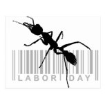 Labor day postcard