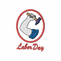 Labor Day with border embroidered shirts