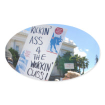 Labor Union Support Poster Sticker