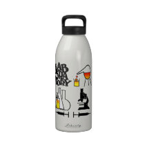 LABORATORY 4 SQUARE LOGO REUSABLE WATER BOTTLES