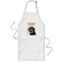Labradoodle ART 'make dog cookies' Apron