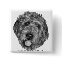 Labradoodle Pin