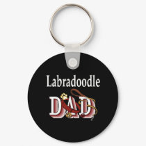 labradoodle dad Keychain by DogsByDezign labradoodle dad Keychain