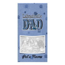 LabraDoodle DAD Photo Card Template