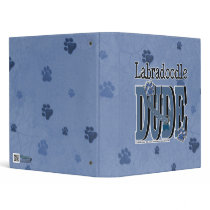 LabraDoodle DUDE Binders