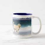 Labradoodle - Happy Day on the Beach Coffee Mug