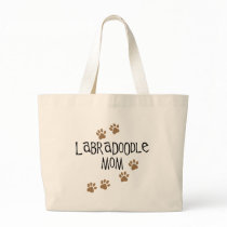 Labradoodle Mom Tote Bags
