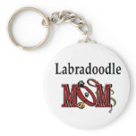 Labradoodle MOM Gifts Key Chains