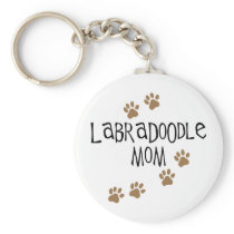 Labradoodle Mom Keychains