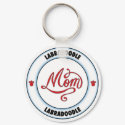LABRADOODLE mom keychain