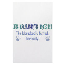 Labradoodle Customized Stationery