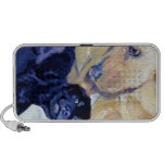 Labrador Art Doodle Laptop Speaker