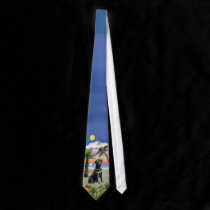 Labrador (black) - Beach Palms ties
