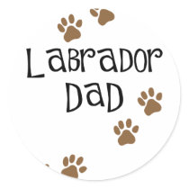 Labrador Dad Sticker